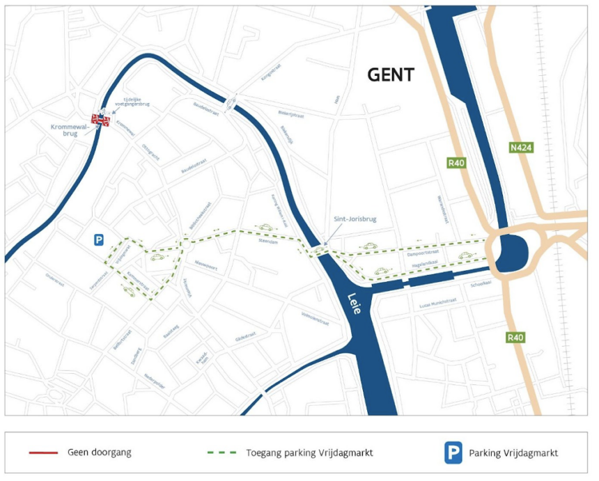 Werken Krommewalbrug